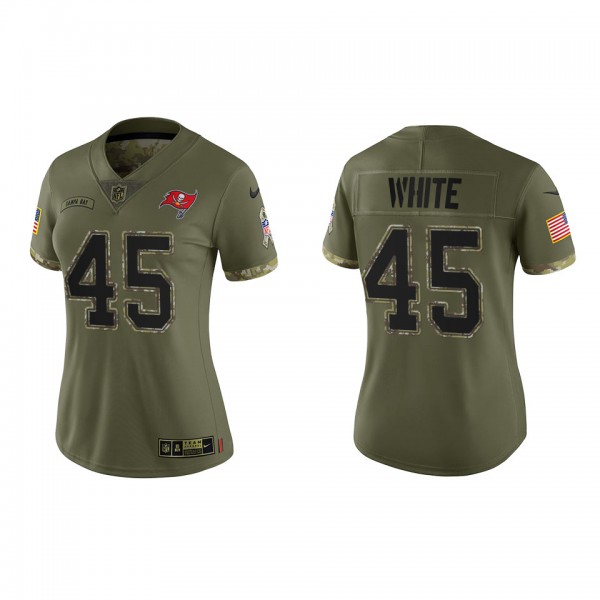Devin White Women's Tampa Bay Buccaneers Olive 202...