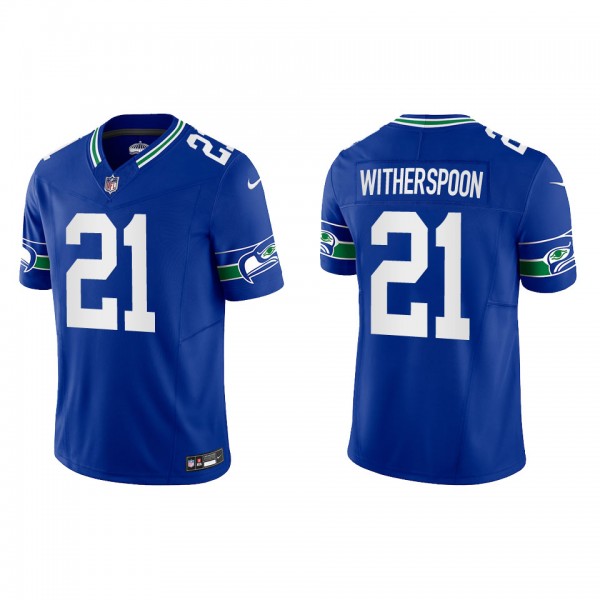 Devon Witherspoon Seattle Seahawks Royal Throwback...