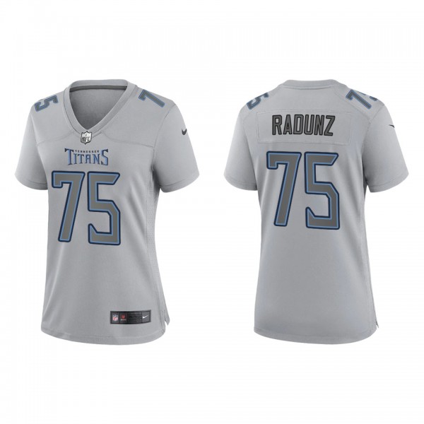 Dillon Radunz Women's Tennessee Titans Gray Atmosp...