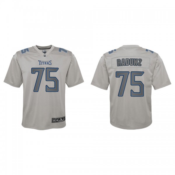 Dillon Radunz Youth Tennessee Titans Gray Atmosphe...