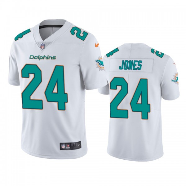 Miami Dolphins Byron Jones White Vapor Untouchable...