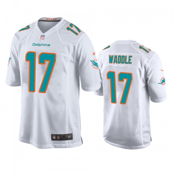 Miami Dolphins Jaylen Waddle White 2021 NFL Draft ...