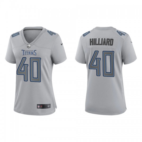 Dontrell Hilliard Women's Tennessee Titans Gray At...