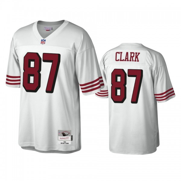 San Francisco 49ers Dwight Clark 1994 White Legacy...