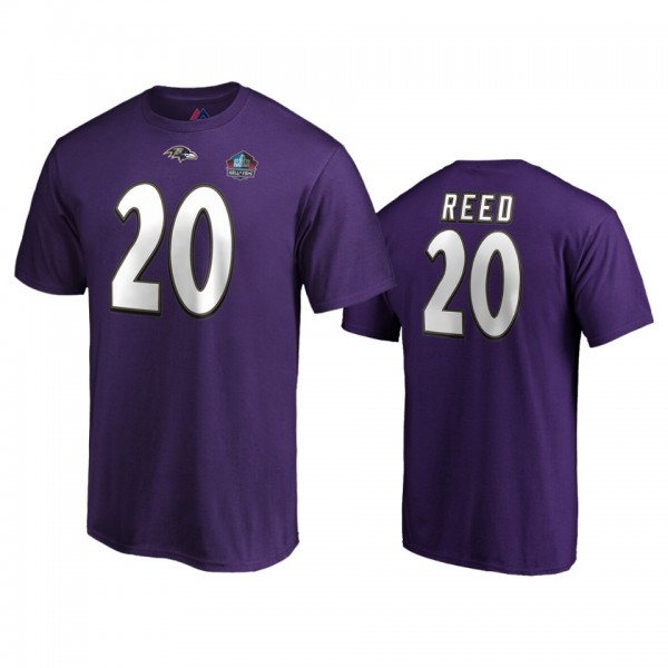 Baltimore Ravens Ed Reed Purple 2019 Hall of Fame ...