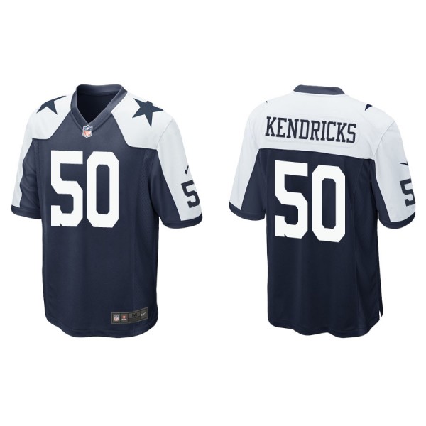 Men's Dallas Cowboys Eric Kendricks Navy Alternate Game Jersey