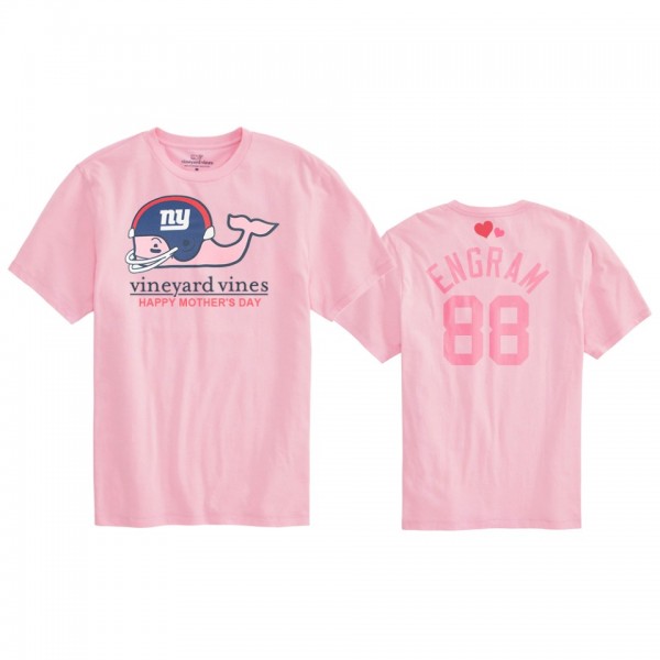 Women's New York Giants Evan Engram Pink 2020 Moth...