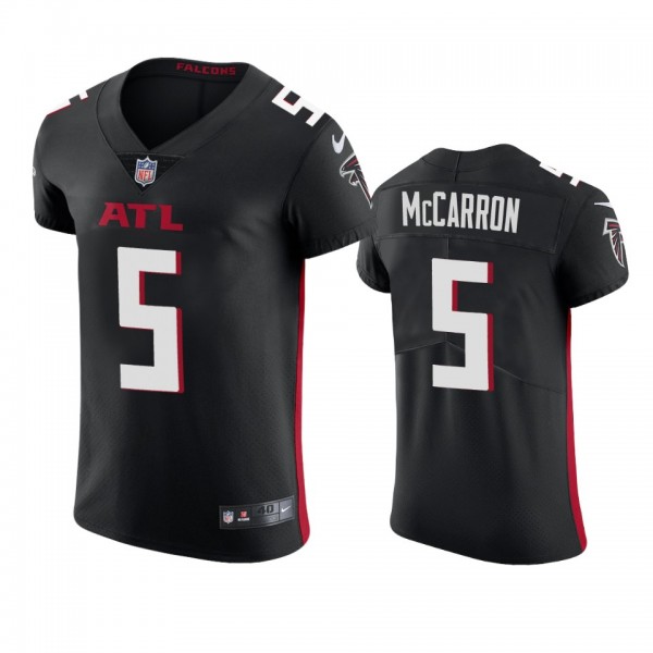 Atlanta Falcons AJ McCarron Black Vapor Elite Jers...