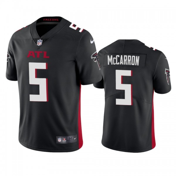 Atlanta Falcons AJ McCarron Black Vapor Limited Jersey