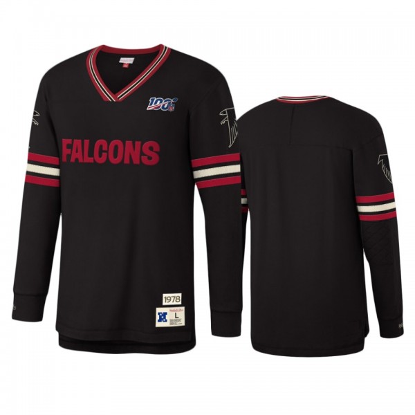 Atlanta Falcons Mitchell & Ness Black NFL 100 ...