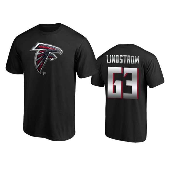 Atlanta Falcons Chris Lindstrom Black Midnight Mas...