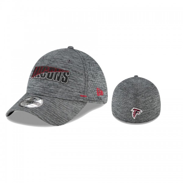 Atlanta Falcons Graphite 2020 NFL Summer Sideline 39THIRTY Flex Hat