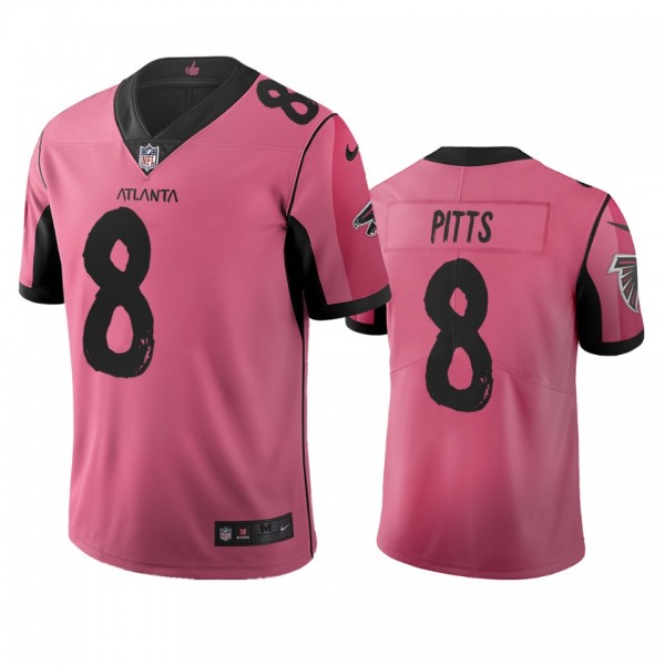 Atlanta Falcons Kyle Pitts Pink City Edition Vapor...