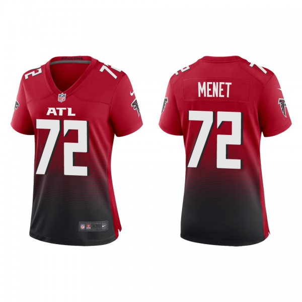 Women's Atlanta Falcons Michal Menet Red Alternate...