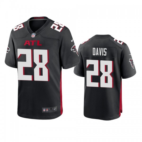 Atlanta Falcons Mike Davis Black Game Jersey