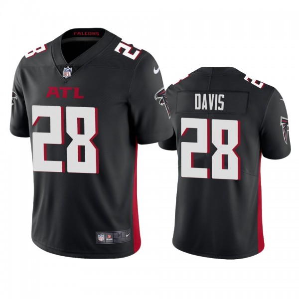 Mike Davis Atlanta Falcons Black Vapor Limited Jersey