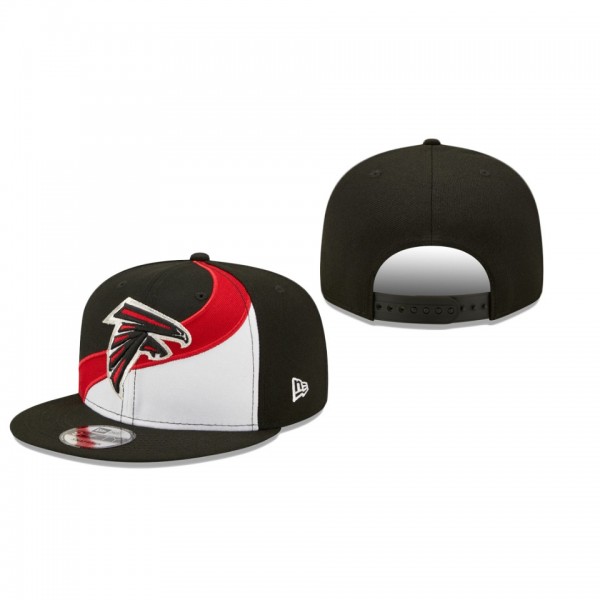 Atlanta Falcons White Black Wave Snapback Hat