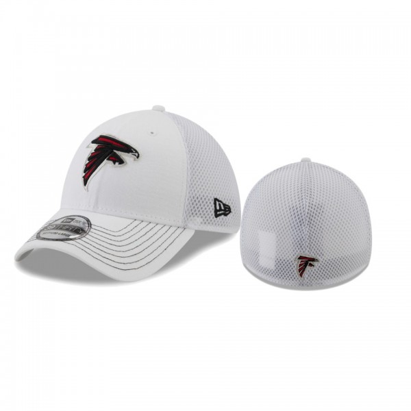 Atlanta Falcons White Team Neo 39THIRTY Flex Hat