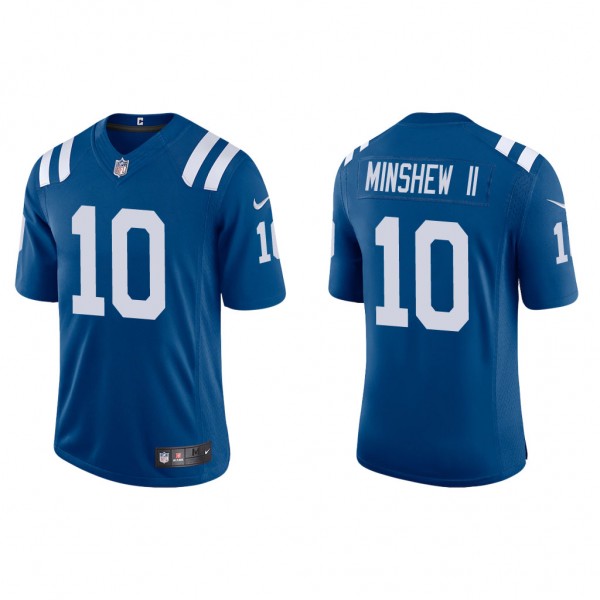 Men's Gardner Minshew II Indianapolis Colts Royal ...