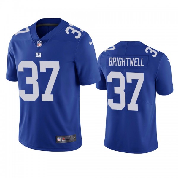 Gary Brightwell New York Giants Blue Vapor Limited...