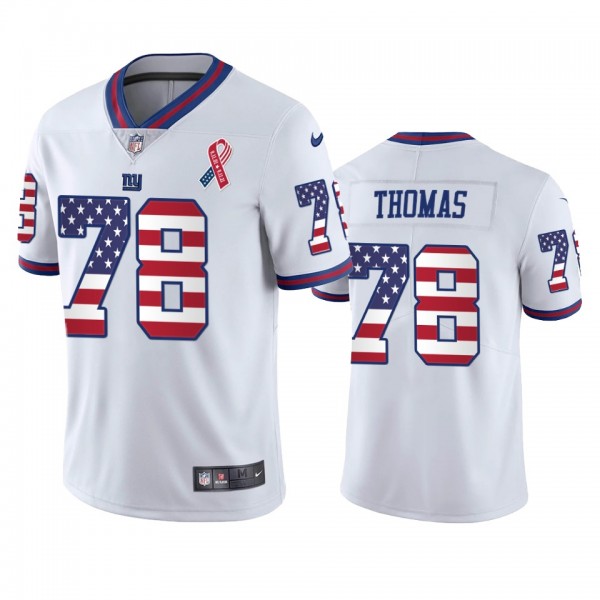New York Giants Andrew Thomas White 9-11 Commemora...