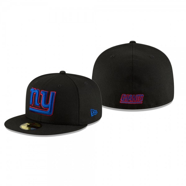 New York Giants Black Omaha 59FIFTY Hat