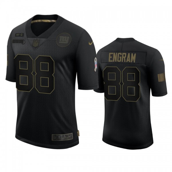 New York Giants Evan Engram Black 2020 Salute to S...