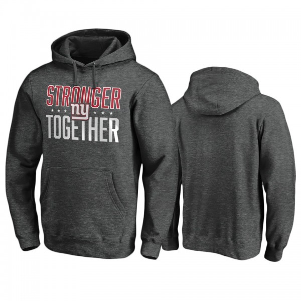 New York Giants Heather Charcoal Stronger Together...