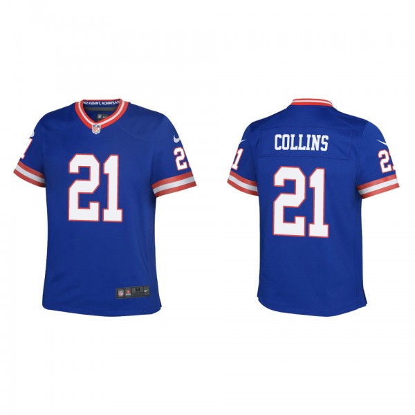 Youth New York Giants Landon Collins Royal Classic...