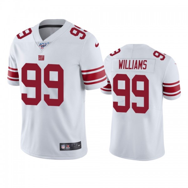 New York Giants Leonard Williams White 100th Seaso...