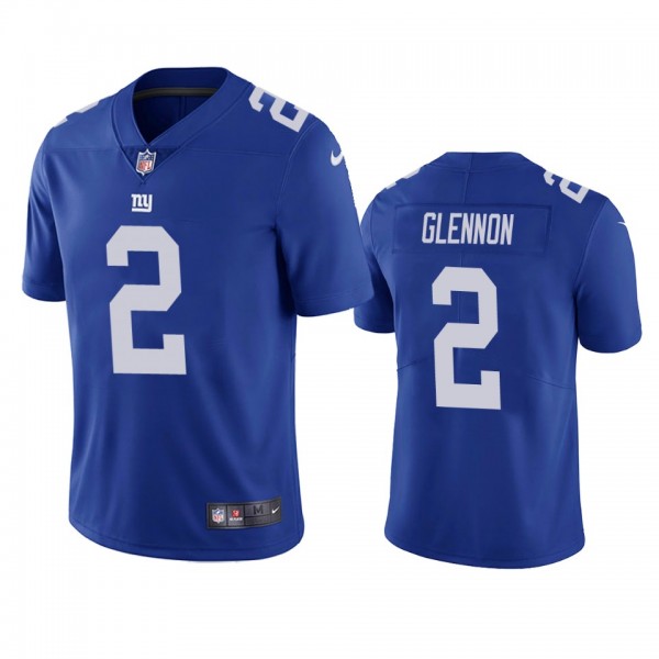 New York Giants Mike Glennon Blue Vapor Limited Je...