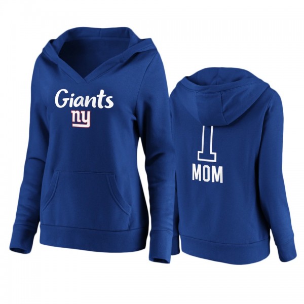 Women's New York Giants Royal Mother's Day #1 Mom ...