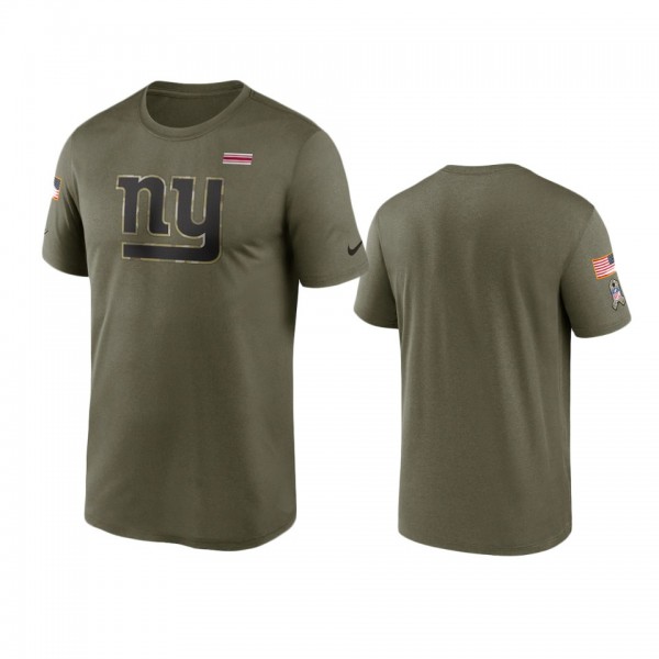New York Giants Olive 2021 Salute To Service Legen...