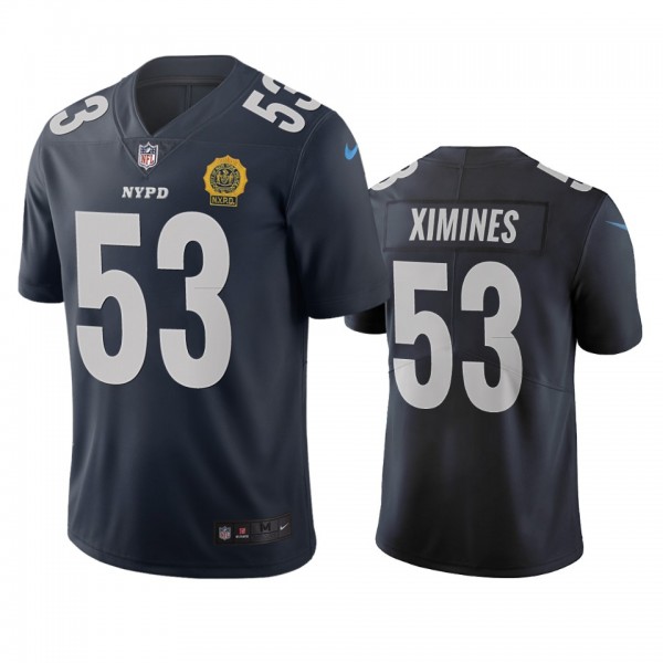 New York Giants Oshane Ximines Navy City Edition V...