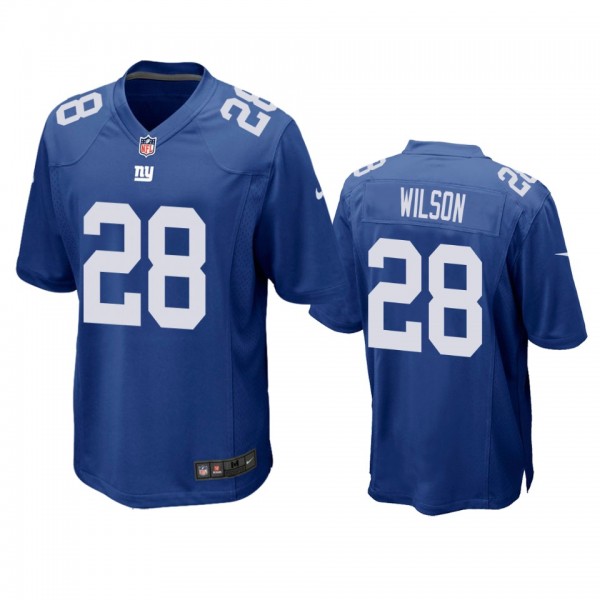 New York Giants Quincy Wilson Royal Game Jersey