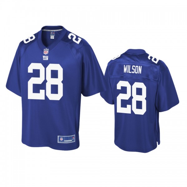 New York Giants Quincy Wilson Royal Pro Line Jerse...