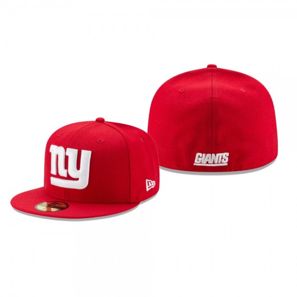New York Giants Red Omaha 59FIFTY Hat