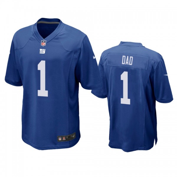 New York Giants Royal 2019 Father's Day #1 Dad Gam...