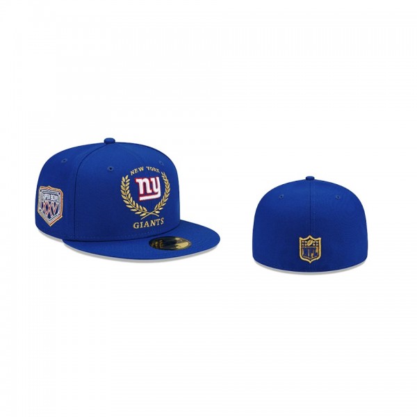 New York Giants Royal Gold Classic 59FIFTY Fitted ...