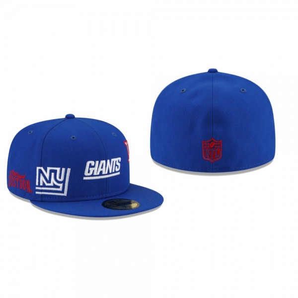 New York Giants Royal Just Don 59FIFTY Fitted Hat