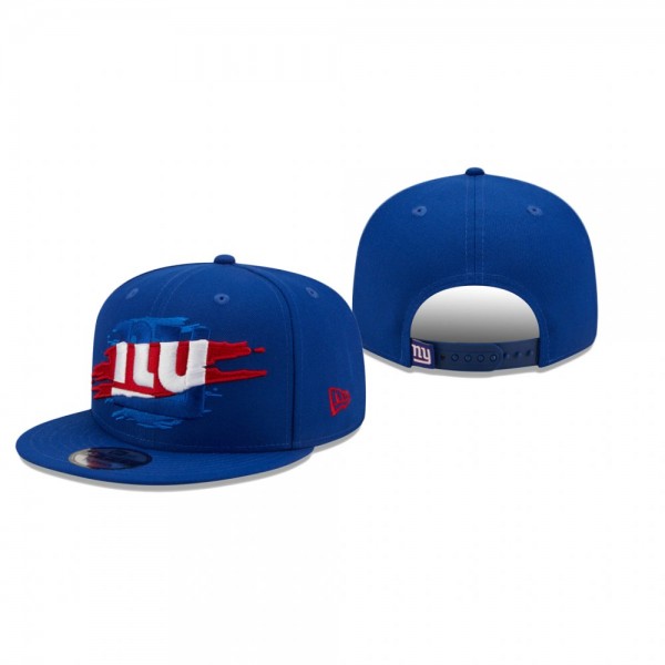 New York Giants Royal Logo Tear 9FIFTY Snapback Ha...