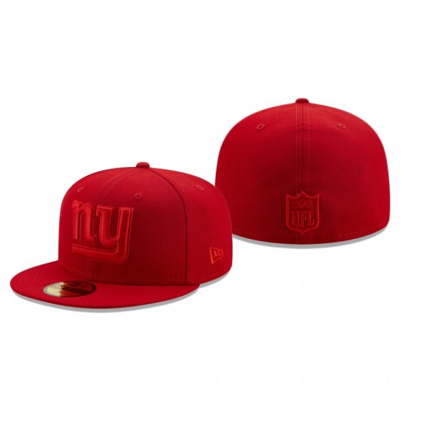 New York Giants Scarlet Color Pack 59FIFTY Fitted ...