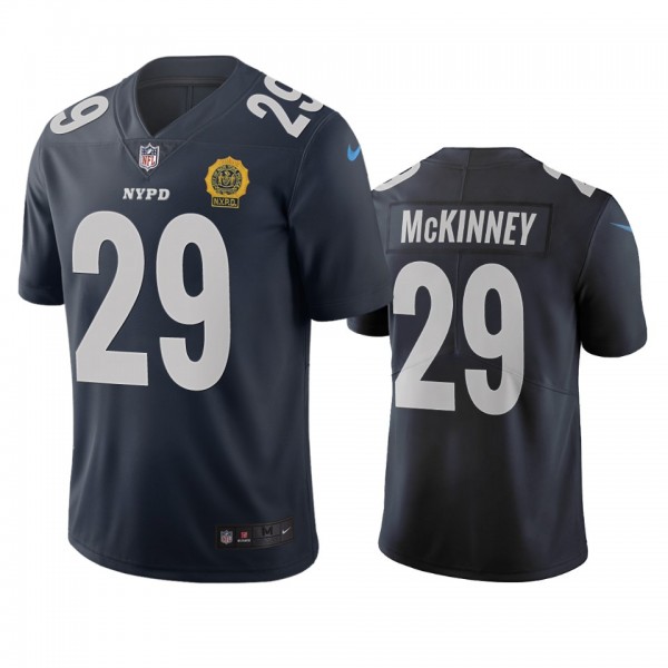 New York Giants Xavier McKinney Navy City Edition ...