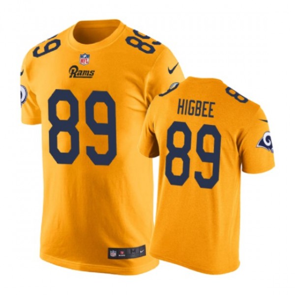 Los Angeles Rams #89 Tyler Higbee Color Rush Nike ...