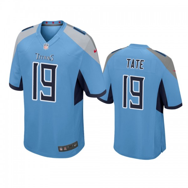 Tennessee Titans Golden Tate Light Blue Game Jerse...
