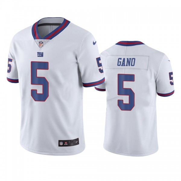 New York Giants Graham Gano White Color Rush Limit...