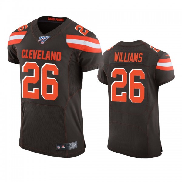 Cleveland Browns Greedy Williams Brown 100th Seaso...