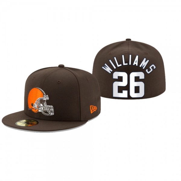 Cleveland Browns Greedy Williams Brown Omaha 59FIF...