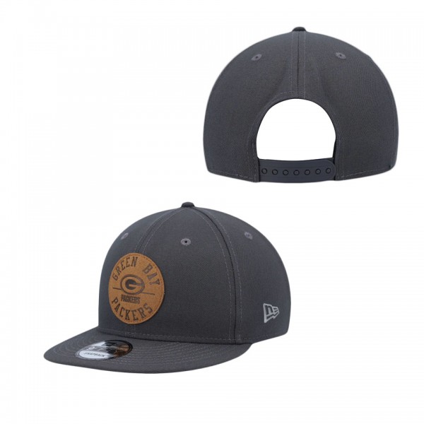 Green Bay Packers New Era Charcoal Camden 9FIFTY S...
