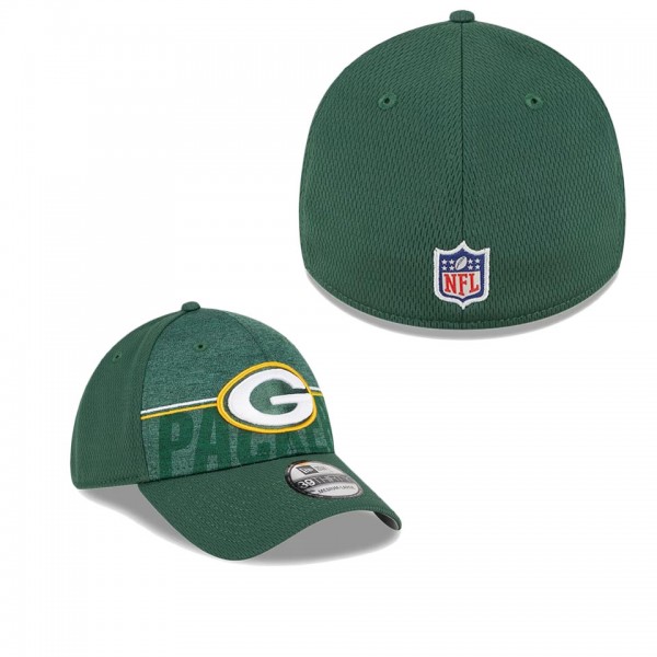 Men's Green Bay Packers Green 2023 NFL Training Camp 39THIRTY Flex Fit Hat